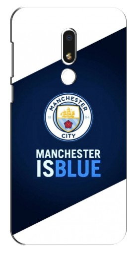 Чехол с картинкой «Manchester is Blue» для Meizu M8 Lite