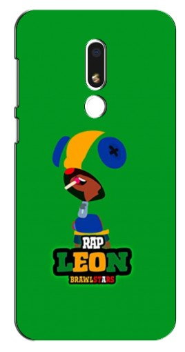 Чехол с принтом «RAP Leon» для Meizu M8 Lite