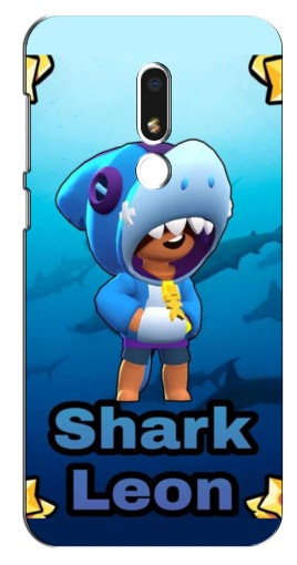 Чехол с печатью «Shark Leon»  для Meizu M8 Lite