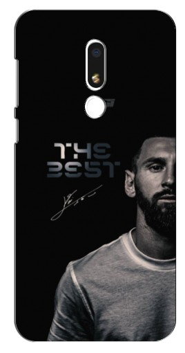 Чехол с картинкой «The Best Messi» для Meizu M8 Lite