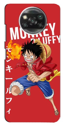 Чехол с печатью "Атакующий D Luffy" для Oppo Reno 4