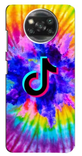 Чехол с печатью "TikTok в красках" для Oppo Reno 4