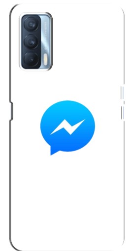 Чехол с печатью "messenger logo" для Oppo A92s