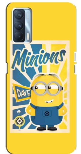 Чехол с принтом "Minions" для Oppo A92s