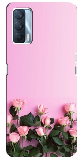 Силиконовый чехол с изображением "Нежные розы" для Oppo A92s