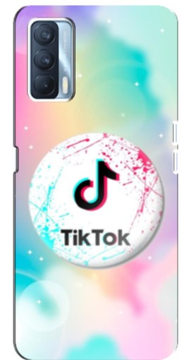 Силиконовый чехол с изображением "TikTok принт" для Oppo A92s