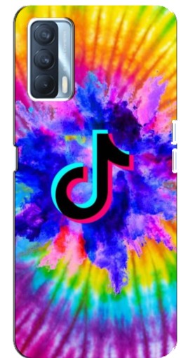 Чехол с принтом "TikTok в красках" для Oppo A92s