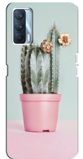 Чехол с печатью "Цветущий кактус" для Oppo A92s