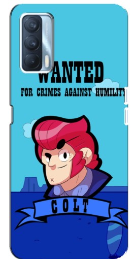 Чехол с печатью "WANTED COLT" для Oppo A92s