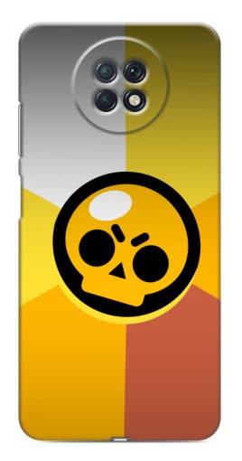 Чехол с печатью "Череп Бравл Старс" для Xiaomi Redmi Note 9T