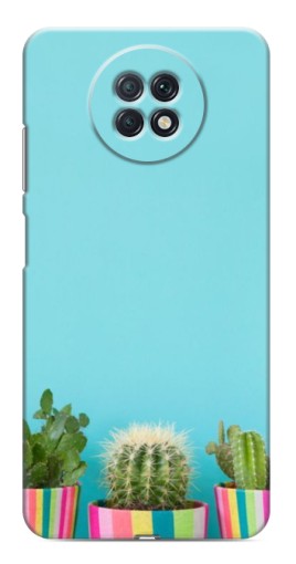 Чехол с принтом "Маленькие кактусы" для Xiaomi Redmi Note 9T