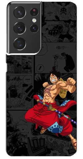 Силиконовый чехол с изображением "Злой Монки" для Samsung Galaxy S21 ultra