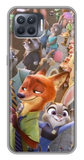 Силиконовый чехол с изображением «Герои Зверополис» для Oppo Reno 4 Lite