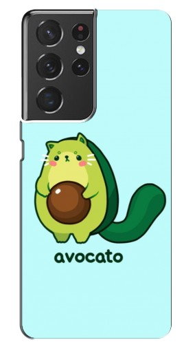 Чехол с принтом «Avocato» для Samsung Galaxy S21 Ultra