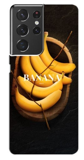 Чехол с печатью «Banana»  для Samsung Galaxy S21 Ultra