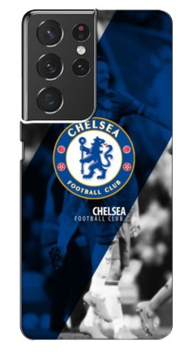 Чехол с печатью «Club Chelsea»  для Samsung Galaxy S21 Ultra