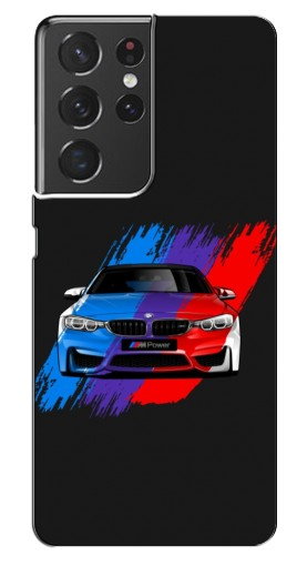 Чехол с картинкой «Красочный BMW» для Samsung Galaxy S21 Ultra