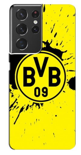 Силиконовый чехол с изображением «Красочный лого BVB» для Samsung Galaxy S21 Ultra