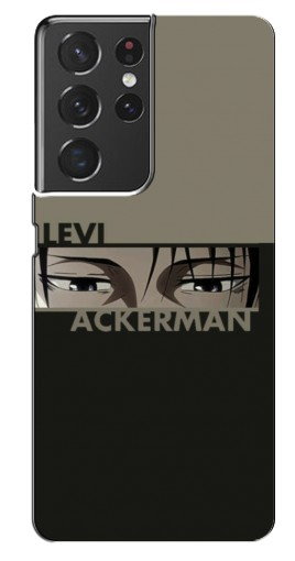 Чехол с принтом «Levi Anime» для Samsung Galaxy S21 Ultra