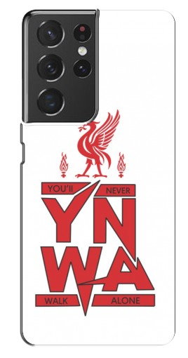 Силиконовый чехол с изображением «YNWA» для Samsung Galaxy S21 Ultra