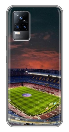 Силиконовый чехол с изображением "Камп Ноу" для Vivo S9