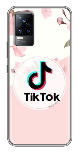 Чехол с принтом "Нежный принт" для Vivo S9