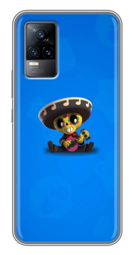 Чехол с принтом "Poco с гитарой" для Vivo S9