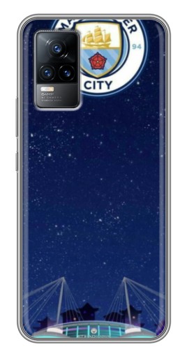 Силиконовый чехол с изображением "Стадион Ман Сити" для Vivo S9