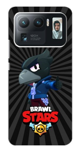 Чехол с печатью «Crow Brawl Stars»  для Xiaomi Mi 11 Ultra