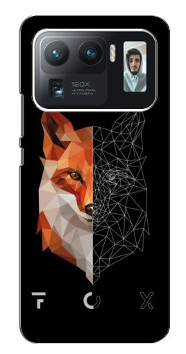 Силиконовый чехол с изображением «Fox» для Xiaomi Mi 11 Ultra