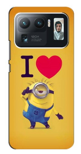 Чехол с картинкой «I Love Minion» для Xiaomi Mi 11 Ultra