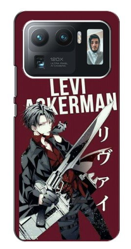 Силиконовый чехол с изображением «levi Ackerman» для Xiaomi Mi 11 Ultra