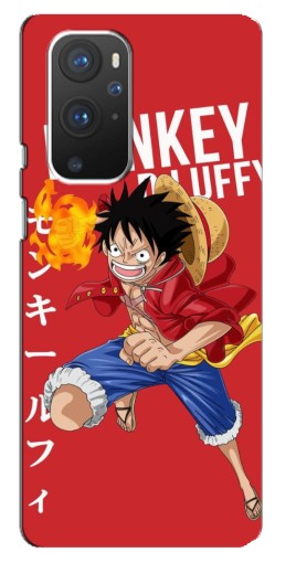 Силиконовый чехол с изображением "Атакующий D Luffy" для OnePlus 9 Pro