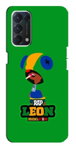 Чехол с принтом "RAP Leon" для Oppo Find X3 Lite