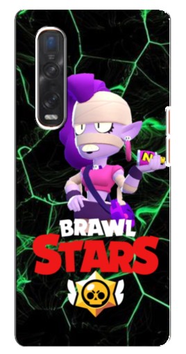 Силиконовый чехол с изображением "Emz Brawl Stars" для Oppo Find X3 Pro