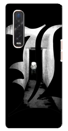 Чехол с печатью "Инициали Лоулайта" для Oppo Find X3 Pro