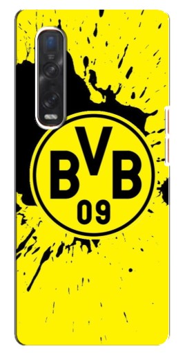Чехол с картинкой "Красочный лого BVB" для Oppo Find X3 Pro