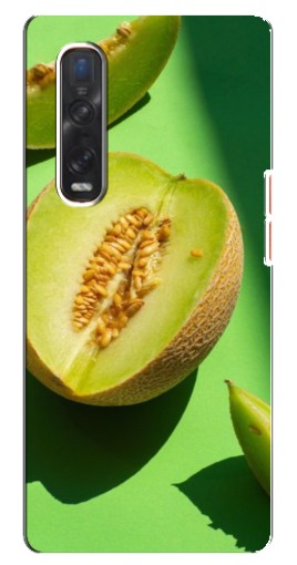 Силиконовый чехол с изображением "Сочная Дыня" для Oppo Find X3 Pro