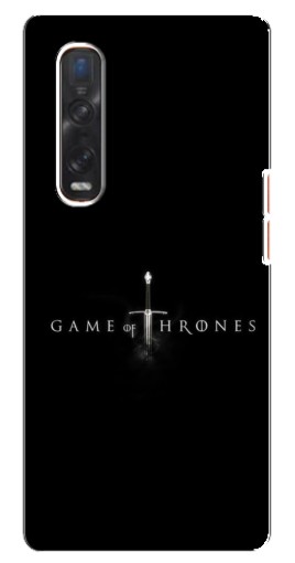 Чехол с картинкой "Вилирийский меч" для Oppo Find X3 Pro