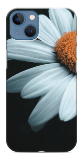 Силиконовый чехол с изображением "Белая ромашка" для iPhone 13