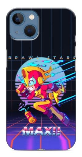 Силиконовый чехол с изображением "Brawl MAX" для iPhone 13