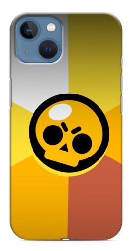 Чехол с картинкой "Череп Бравл Старс" для iPhone 13