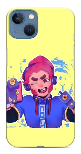Силиконовый чехол с изображением "Colt Anime" для iPhone 13