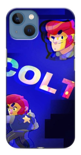 Силиконовый чехол с изображением "Colt шпион" для iPhone 13