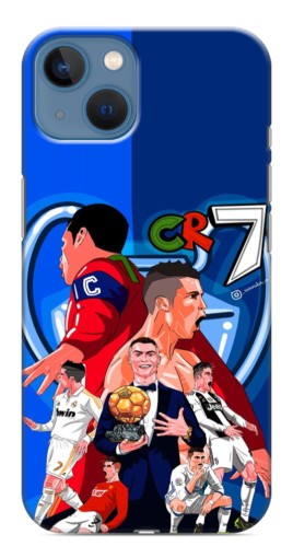 Чехол с печатью "CR7" для iPhone 13