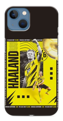 Чехол с картинкой "Golden Haaland" для iPhone 13