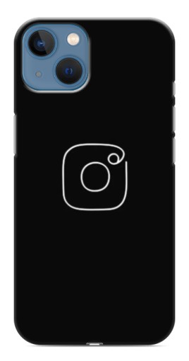 Чехол с принтом "Инстаграм" для iPhone 13