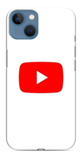 Чехол с картинкой "Красная кнопка" для iPhone 13