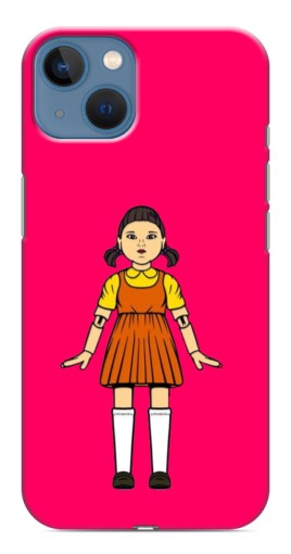 Чехол с картинкой "Кукла" для iPhone 13