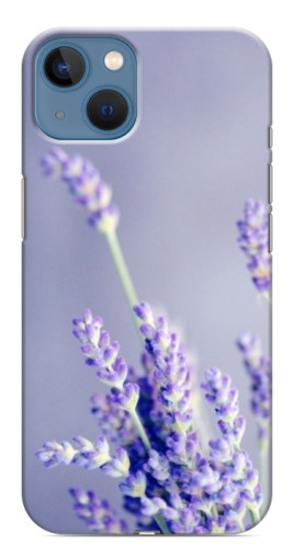 Чехол с картинкой "Лаванда вблизи" для iPhone 13